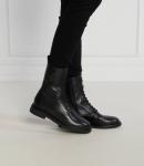 Туфли TORY BURCH DOUBLE T COMBAT, черный - фото 2