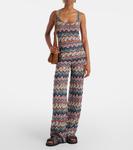 Открытые палаццо-брюки Missoni, Multicolor tones - фото 2