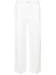 Прямые брюки TOTEME, белый - фото