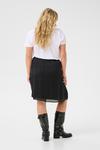 Юбка KAFFE CURVE Milli, черный - фото 4