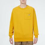 Свитер small logo pocket sweatshirt 'yellow' Puma, желтый - фото 2