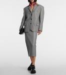 Кожаные монолитные лоферы на платформе Prada, черный - фото 2