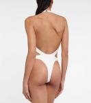 Купальник с вырезами MUGLER, белый - фото 3