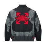 Куртка Air Jordan x Off-White Woven 'Black', черный - фото 2