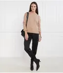 Шерстяной свитер Regular fit Marc Cain, коричневый - фото 2