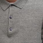 BARBOUR Мужская поло темно-серого цвета - фото 7