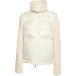 Пуховик женский белый Moncler - фото