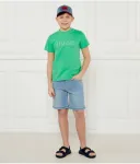 Джинсовые шорты Regular fit Hugo Kids, синий - фото 2