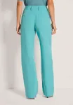 Палаццо укороченные брюки Madeleine, Aqua - фото 3