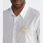 Рубашка узкого кроя Versace, белый - фото 3