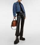 Кожаные ботильоны raina Chloé, черный - фото 2