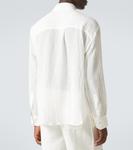 Полосатая рубашка Commas, белый - фото 4