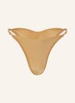 Треугольные плавки бикини Алексия Janthee, коричневый - фото