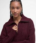 Джемпер Barbour Lavensdale Half-Zip, Black Cherry - фото 4