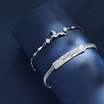 Браслет унисекс SHEEHHYY, белый/синий - фото 6