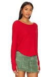Топ Bobi Cropped Long Sleeve, цвет Pepper - фото 2