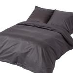 Постельное белье Homescapes антрацит, 155/220 см - фото