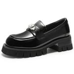 Лоферы женские черные C°Banner - фото 3