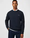 Мужской свитер с круглым вырезом Hackett, темно-синий - фото