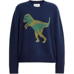 COACH Свитер женский морской синий - фото