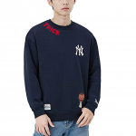 Свитшот унисекс New Era, темно-синий - фото 4