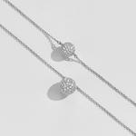 Daniel Wellington Alloy Necklace & Stud Earrings Set Women's DW/DanielWellington - фото 6