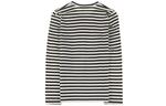 Футболка striped long sleeves tee 'white black' Comme Des Garcons Play, черный - фото 2