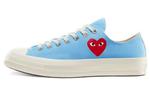 Кроссовки x comme des garcons play chuck 70 low 'bright blue' Converse, синий - фото 2