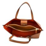 TORY BURCH Сумка тоут из кожи перри коровы - фото 7