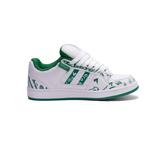 Кроссовки GLO BULL Skateboarding Shoes Unisex Low-top, белый/черный - фото 13