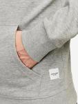 Толстовка JACK & JONES Basic, светло-серый - фото 5