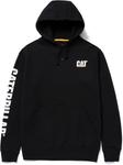 Толстовка CAT Workwear с капюшоном и логотипом Caterpillar, Black - фото 4