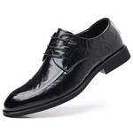 Туфли GZZ Dress Shoes Men Low-Top, черный - фото 2
