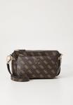 Сумка NOELLE II POUCH CROSSBODY SET Guess, коричневый - фото