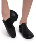 Детские джазовые балетки E-Series с широкой колодкой Capezio, черный - фото 3