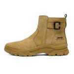 Ботинки Jeep Martin кожаные с ремешком, желто-коричневый - фото