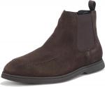 BOSS mens Sienne Slip on Chelsea Boot, Brown Cedar - фото