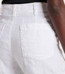 Льняные шорты Fallon Velvet, белый - фото 5