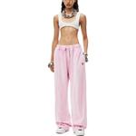 Брюки спортивные с кулиской Alexander Wang, розовый - фото 4