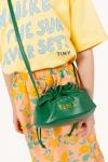 Детская сумка SOLID BUCKET BAG Tinycottons, зеленый - фото