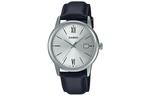 Мужские классические серебряные часы MTP-V002L-7B3 CASIO - фото