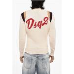 Бежевый хлопковый свитер Dsquared2, Beige - фото 2