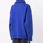 Свитер унисекс синий WE11DONE - фото 4