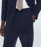 Прямые брюки из джерси Giorgio Armani, Ultramarine Blue - фото 5