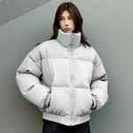 Пуховик Unisex X1617, camel puffer jacket - фото 4