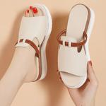 Шлепанцы женские бежевый Reivantix - фото 5