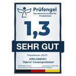 KIRKJUBØUR "Stjärna" набор из 5 походных стульев со столом темно-синего цвета - фото 2