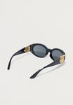 Солнцезащитные очки Versace Sunglasses, Black/Dark Grey/Black - фото 2