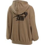 Куртка женская хаки Nike - фото 3