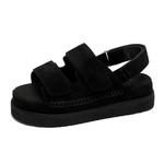 Пляжные сандалии унисекс WEISHIBANGWEI, черные - фото 3